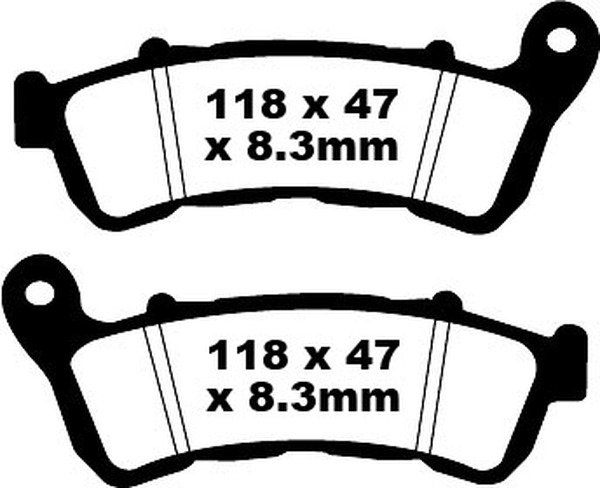 EBC Brake Pads Organic –  FA388