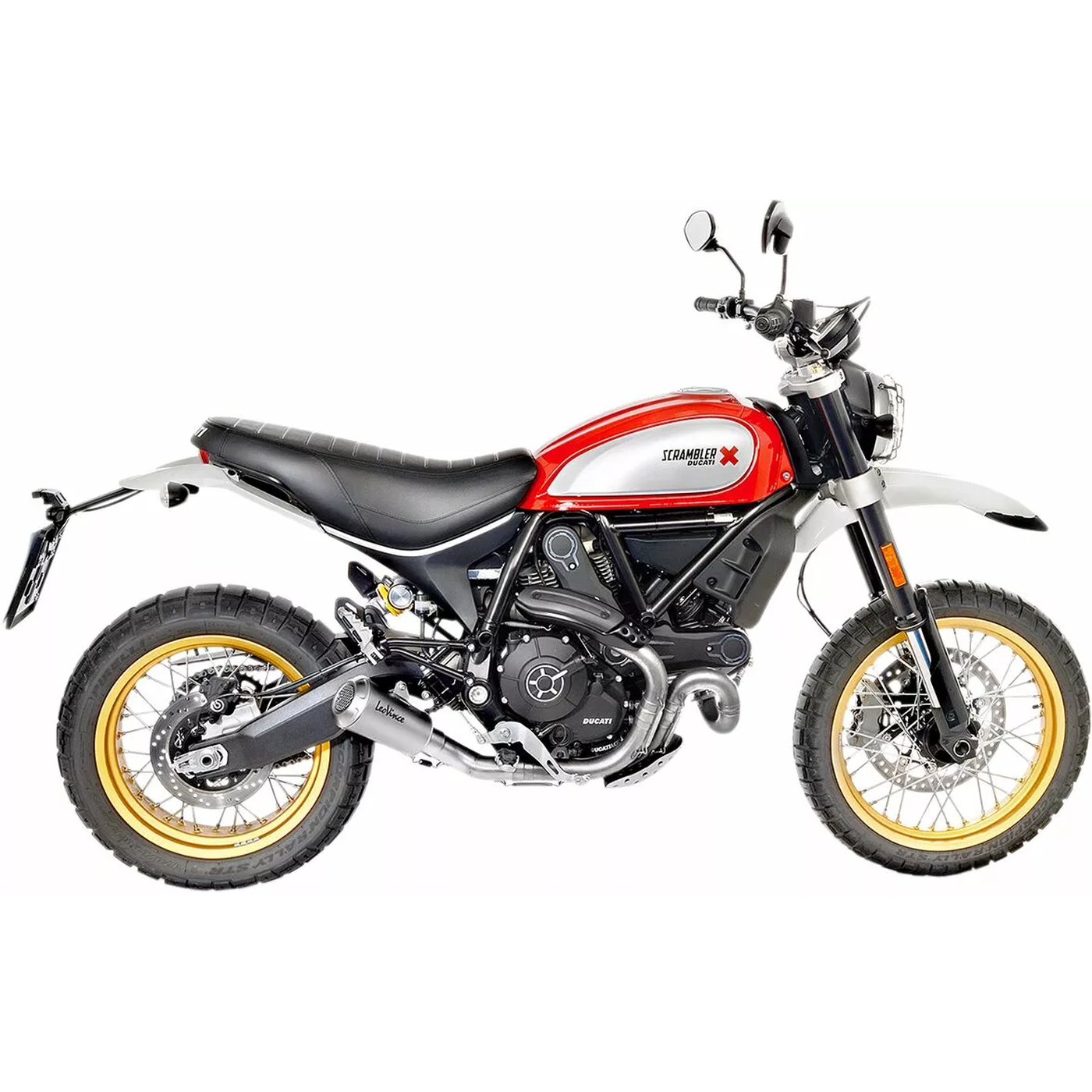 LeoVince Slip-On Muffler LV10 Ducati Scrambler DS 15202U