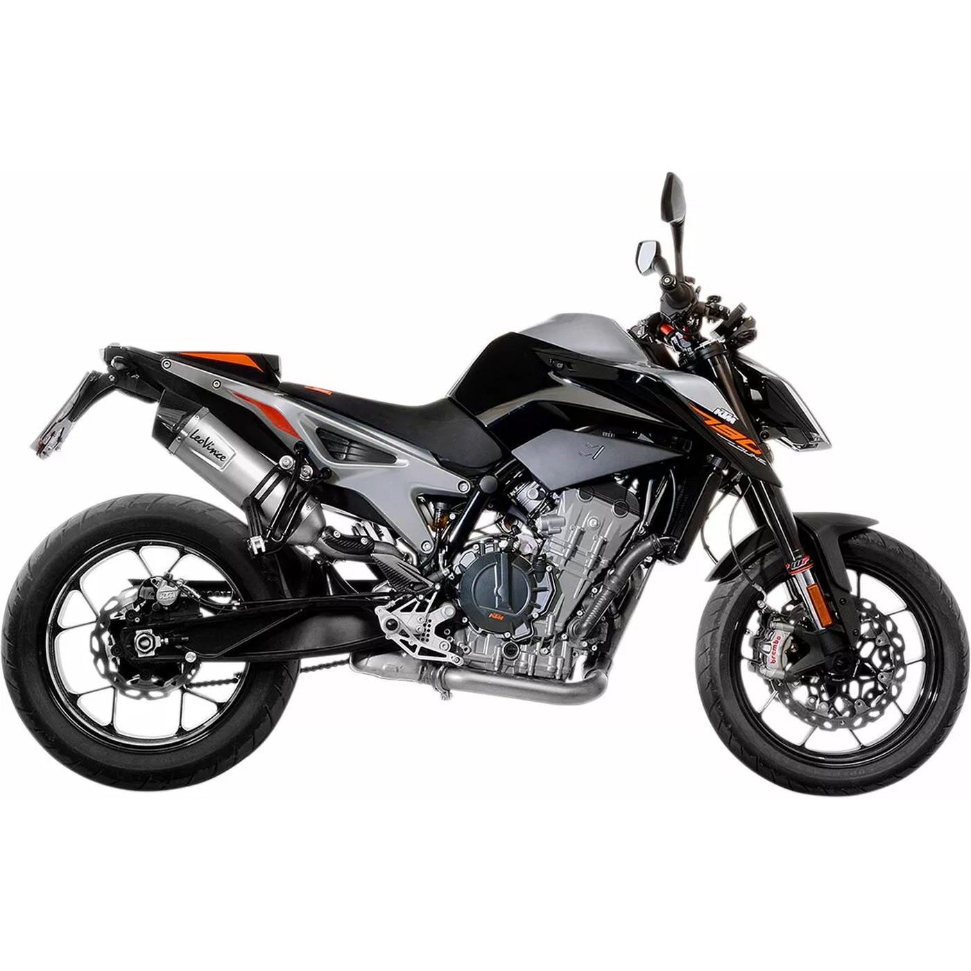 LeoVince Slip-On Muffler One EVO – KTM Duke 790 / 890 14253E