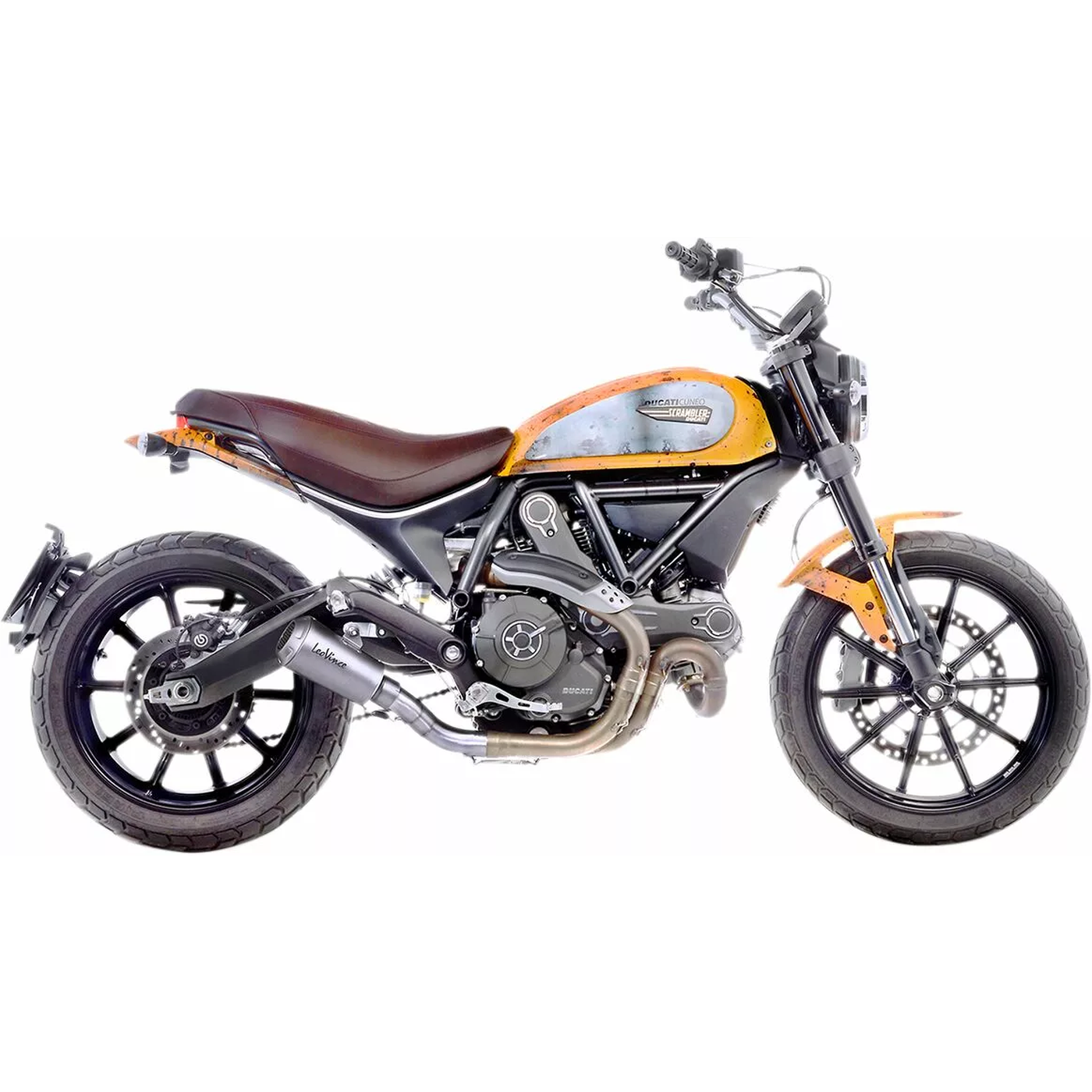 LeoVince Slip-On Muffler LV10 Ducati Scrambler SS 15206U