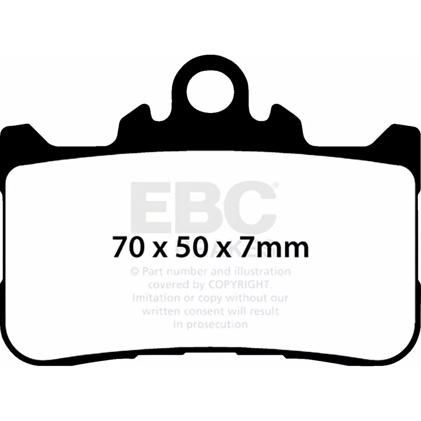 EBC Brake Pads Sintered – FA759HH