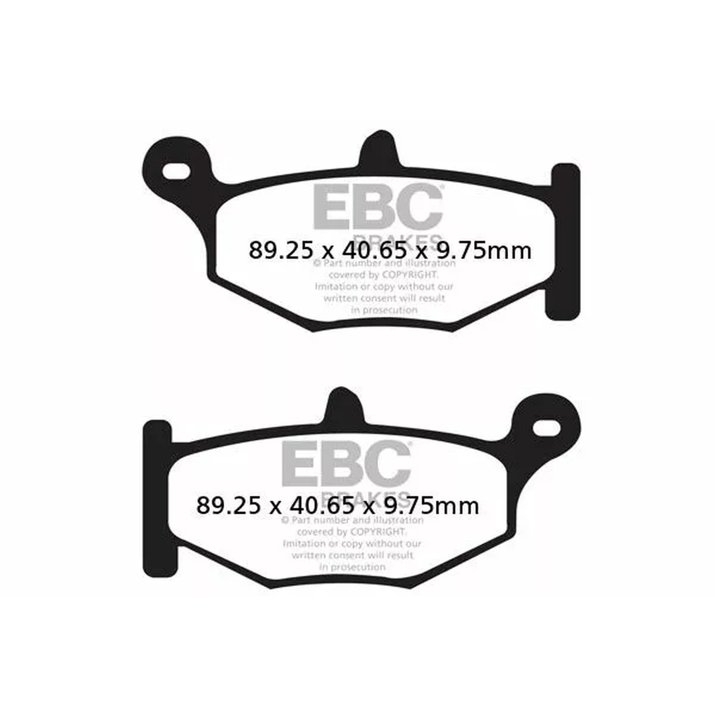 EBC Brake Pads Sintered – FA419V