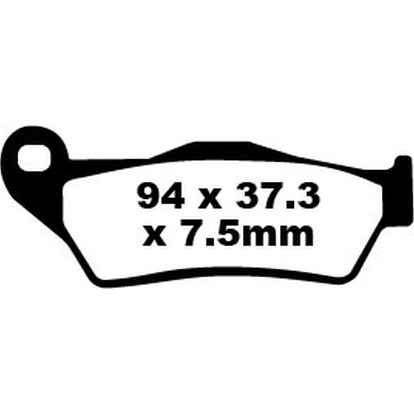 EBC Brake Pads Carbon Fusion- FA181TT