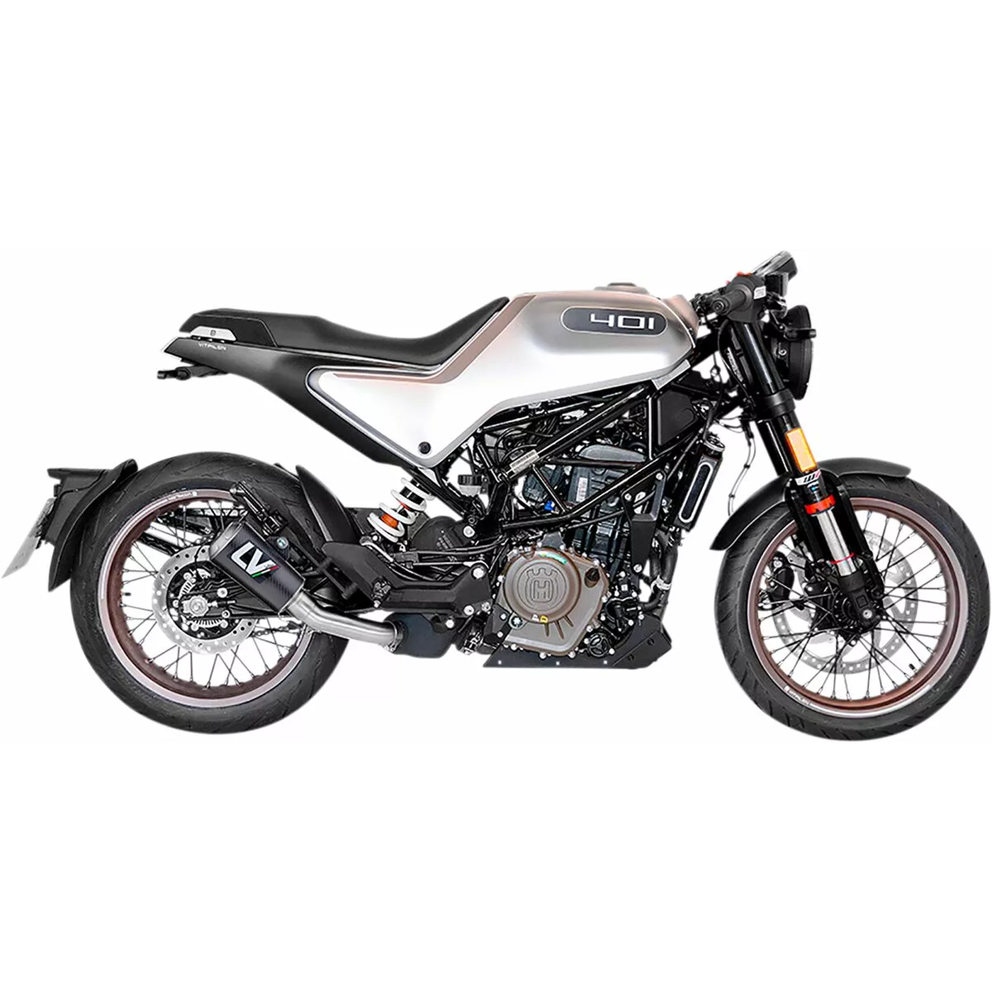LeoVince Slip-On Muffler LV10 CB HUSKY 401 15242CU