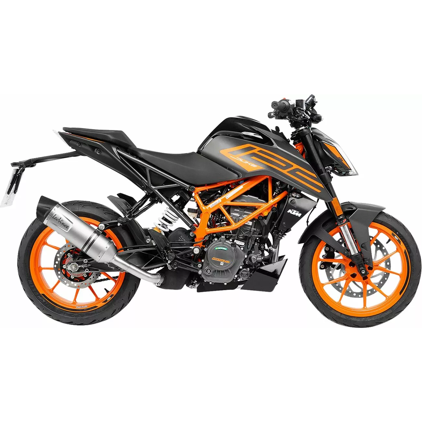 LeoVince Slip-On Muffler One EVO – KTM DUKE 390 14393E