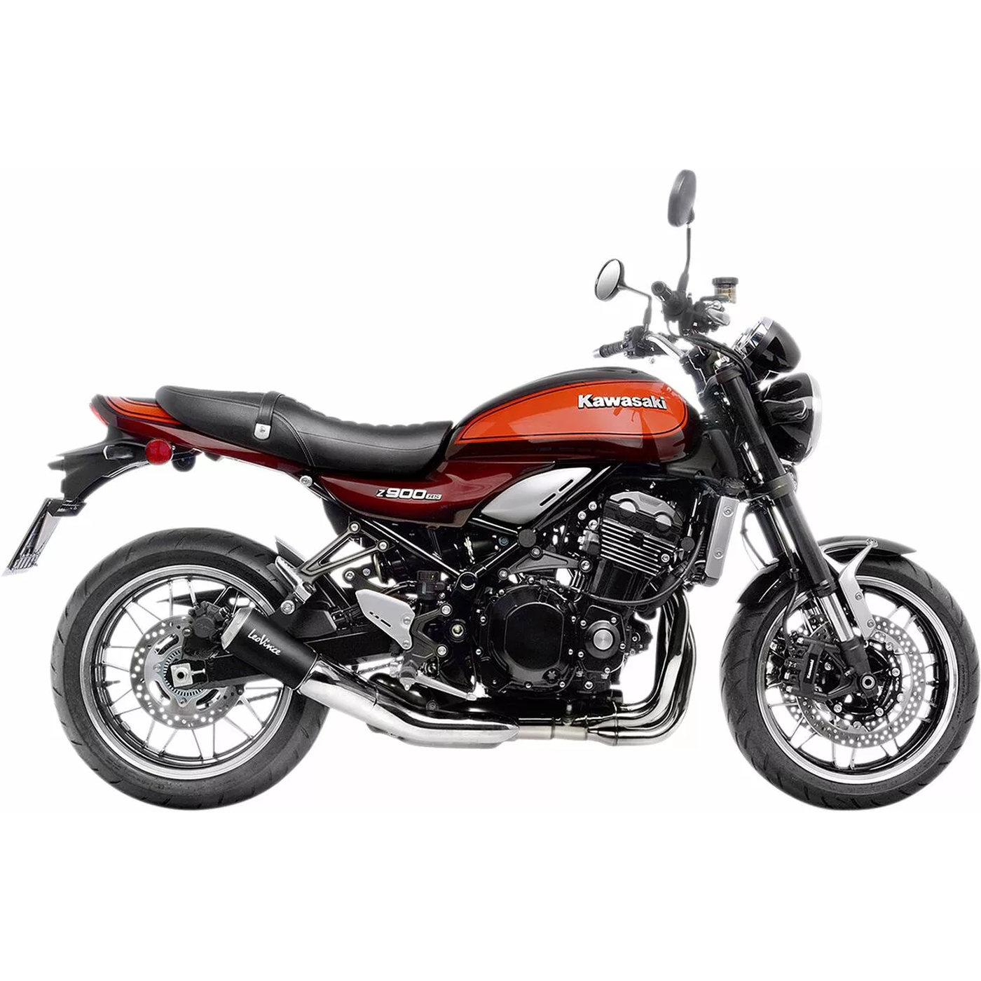 LeoVince Slip-On Muffler LV10 Black Z900RS 15216B