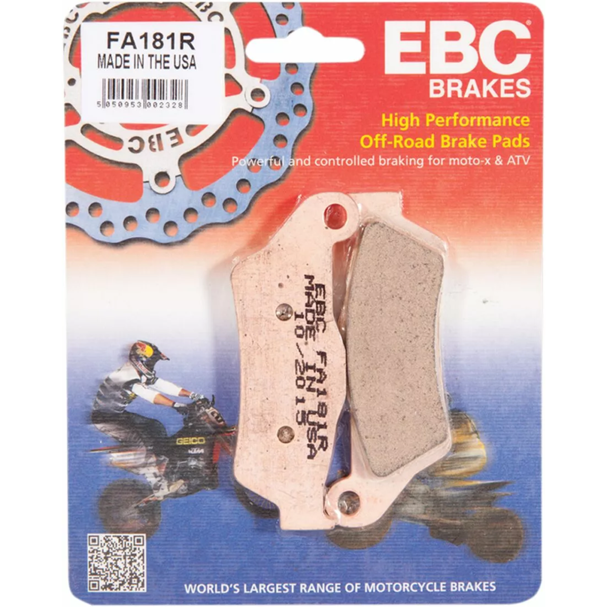 EBC Brake Pads Sintered - FA181R - Image 2