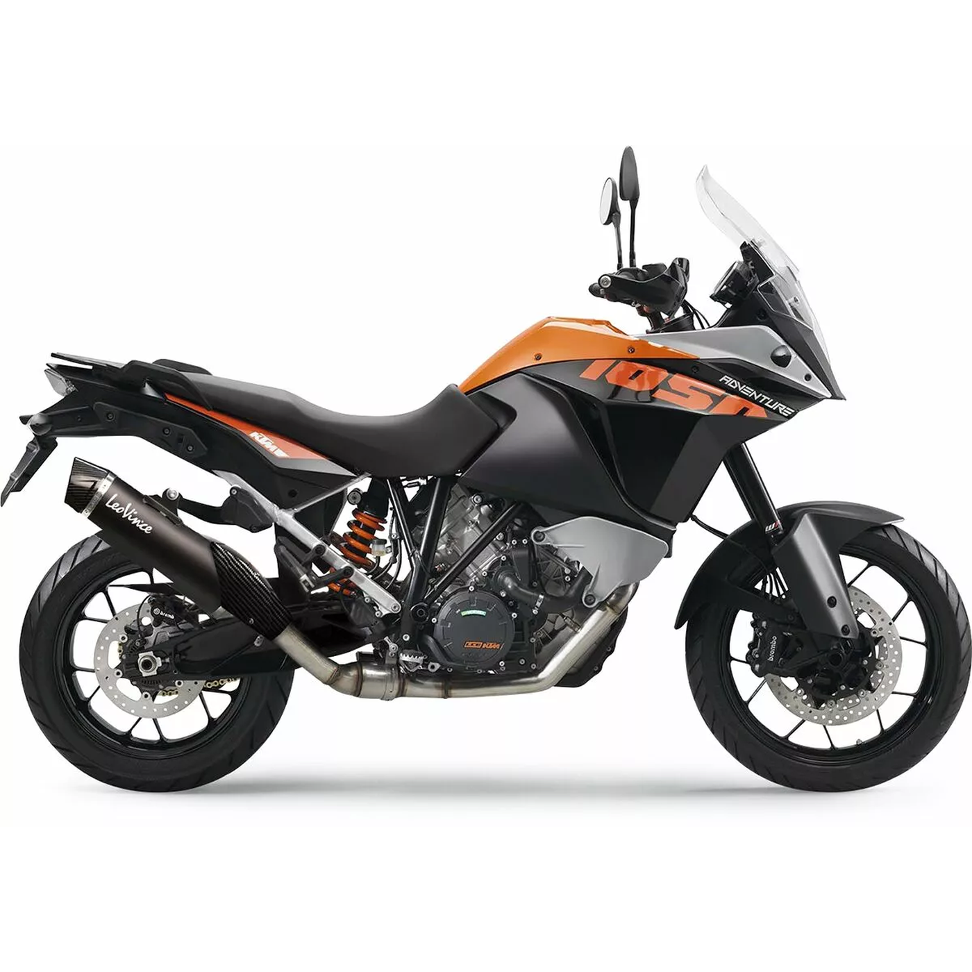 Leo Vince Nero Slip-on Muffler – KTM Adventure 1050 / 1190 14033
