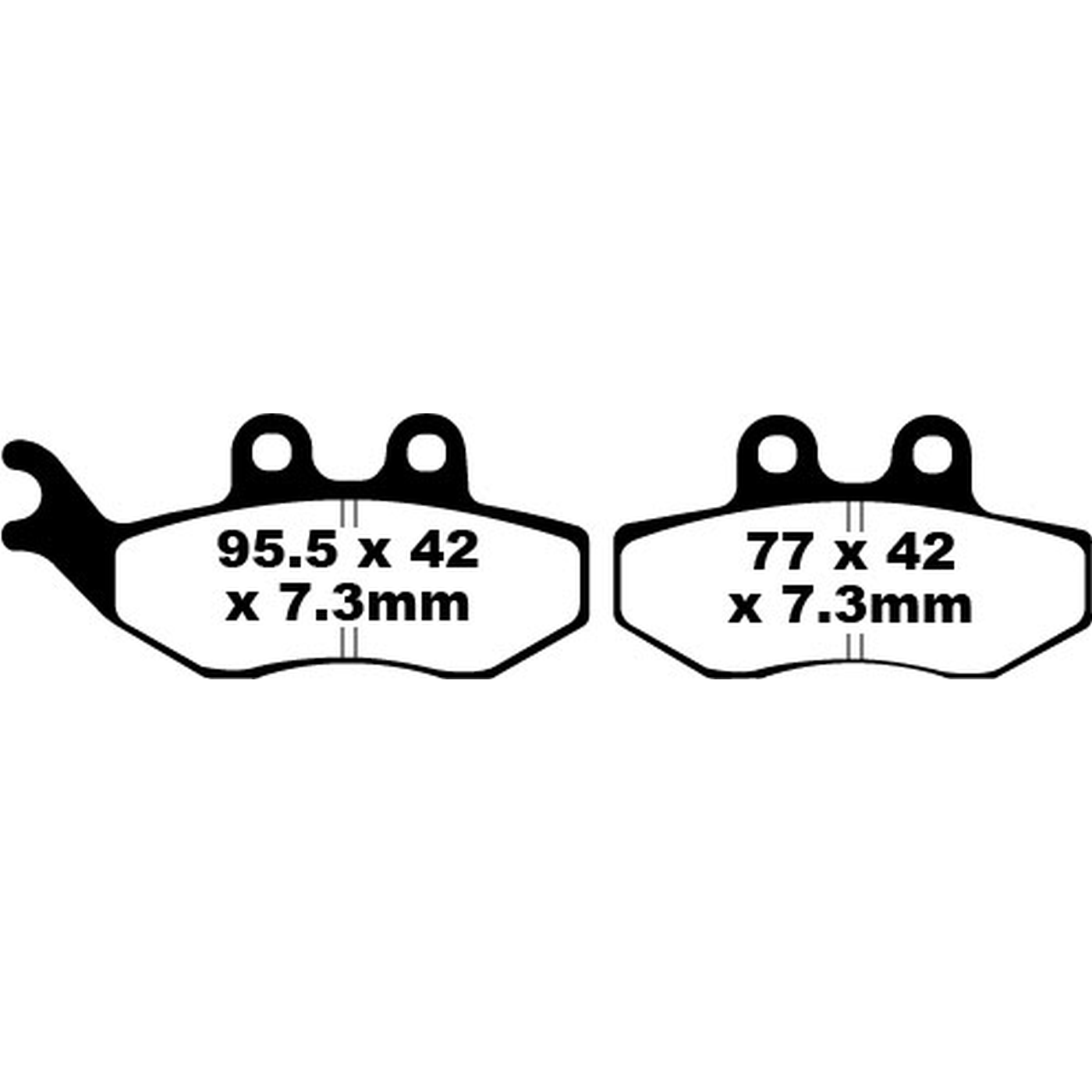 EBC Brake Pads Organic – SFA194