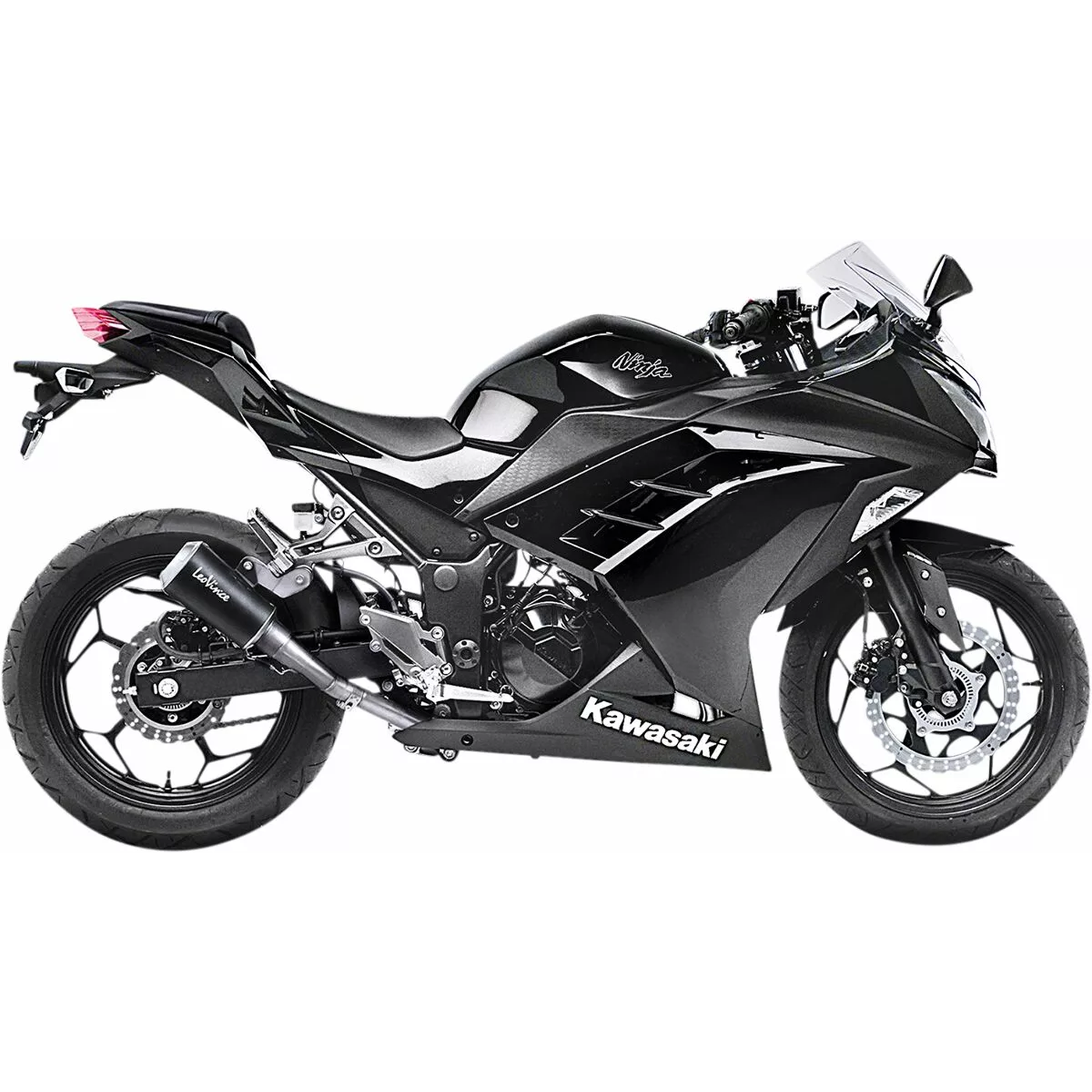 LeoVince Slip-on Muffler – Kawasaki Ninja 300 15205C