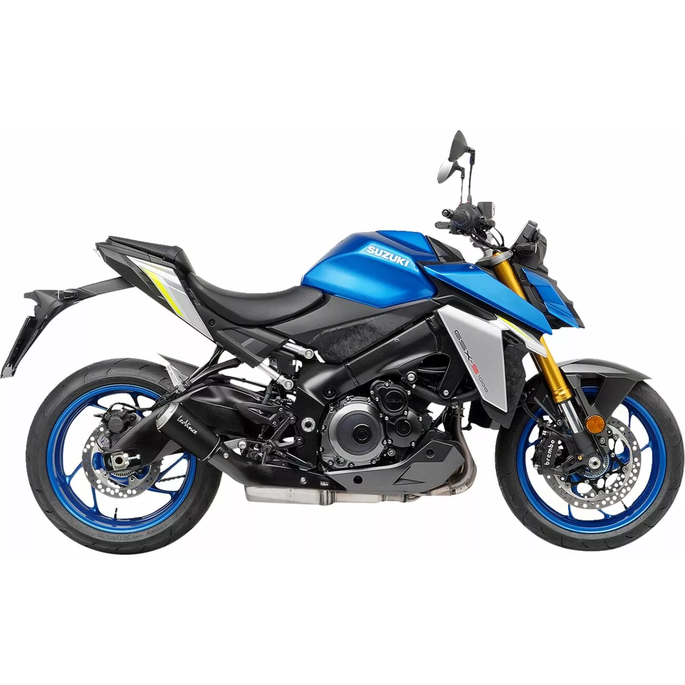 LeoVince Slip-On Muffler LV10 Black Suzuki 15245B