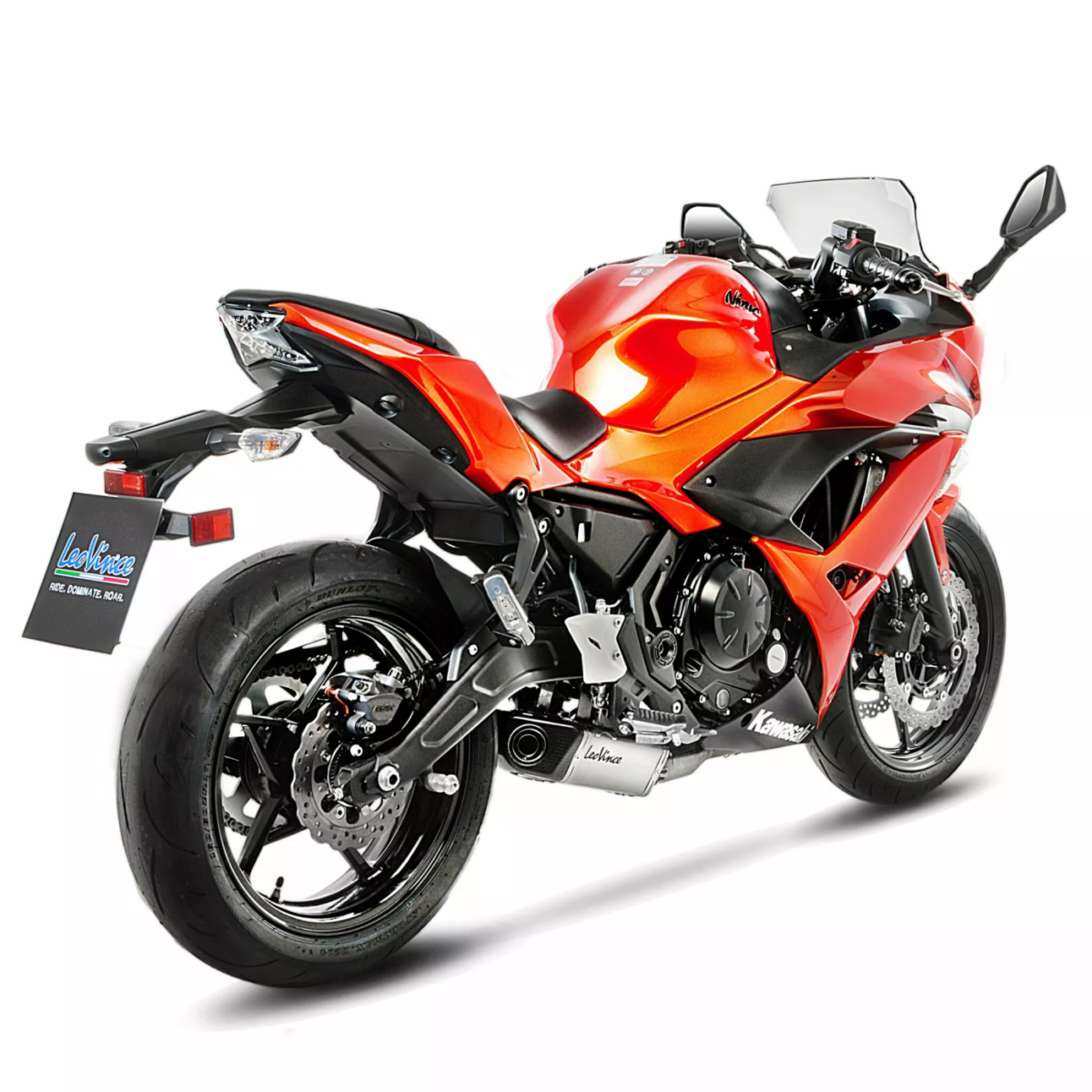 LeoVince Underbody Full Exhaust - Kawasaki Ninja 650 ABS 14170K - Image 4