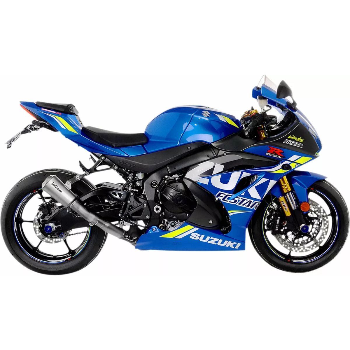 LeoVince Slip-On Muffler LV10 SS Kawasaki Suzuzki GSXR1000