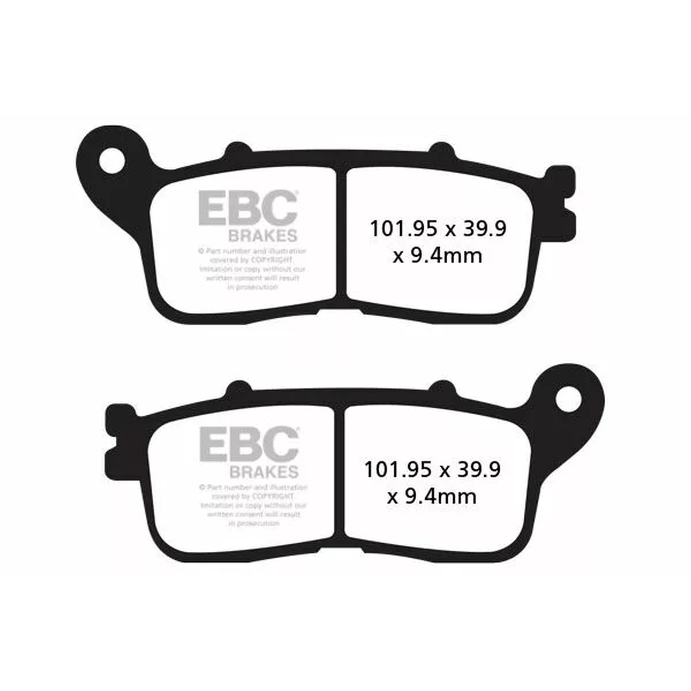 EBC Brake Pads Sintered – FA636HH