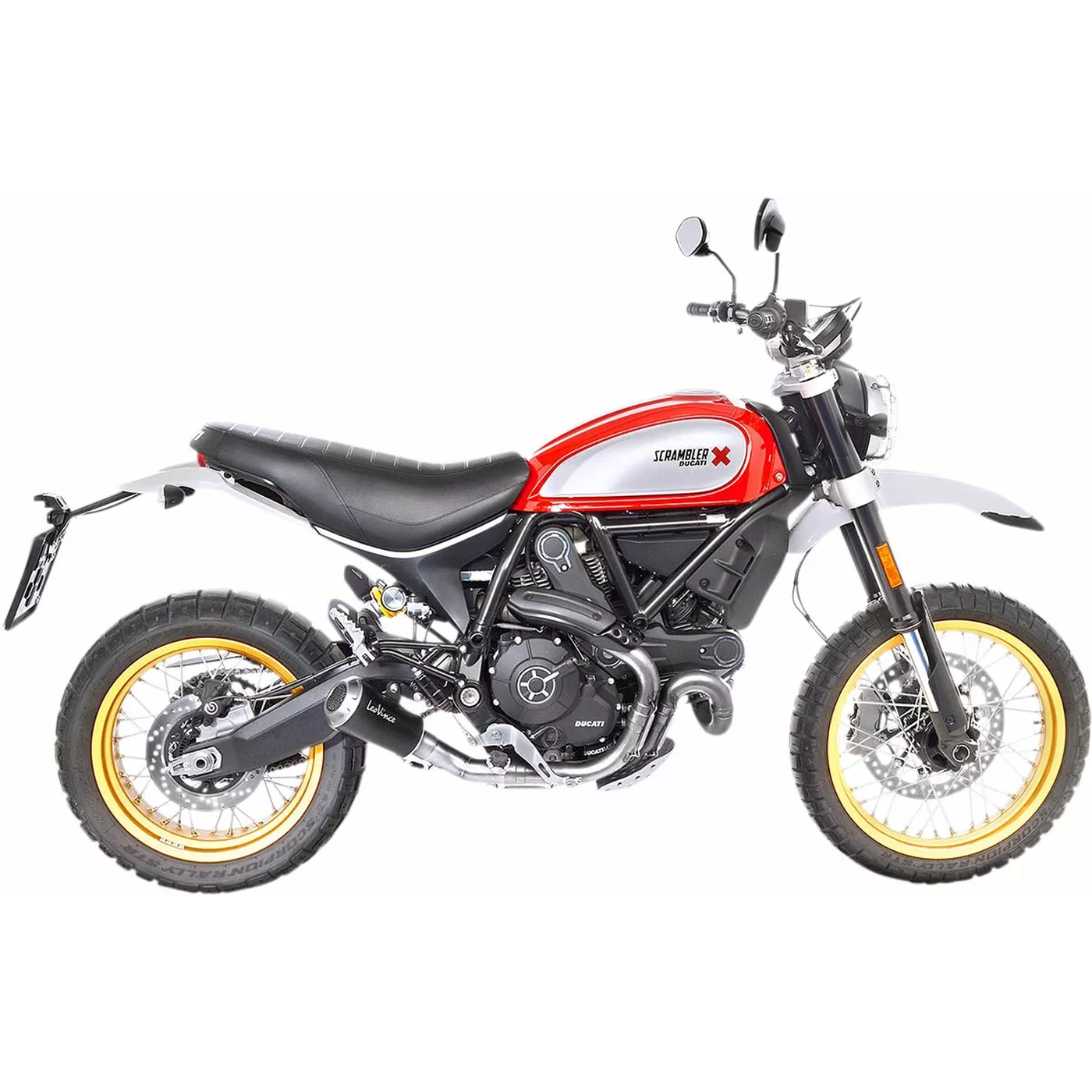 LeoVince Slip-On Muffler LV-10 Carbon DUC 15202C